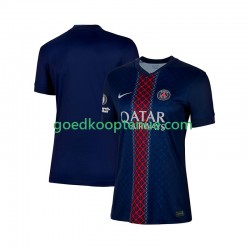 Thuis Tenue van Paris Saint-Germain Dames 2025-26 Korte Mouw