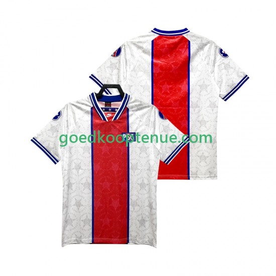 Uit Retro Tenue van Paris Saint-Germain 1995 Heren 1994 Korte Mouw