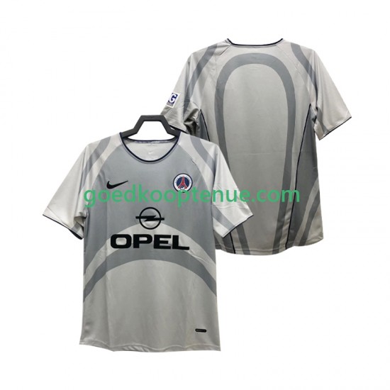 Uit Retro Tenue van Paris Saint-Germain 2001 Heren 2002 Korte Mouw