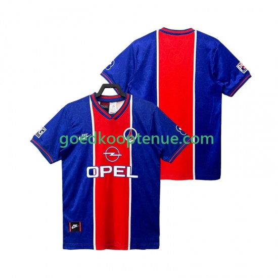 Thuis Retro Tenue van Paris Saint-Germain 1995 1996 Heren Korte Mouw