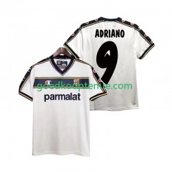 Uit Retro Tenue van Parma ADRIANO 9 2003 Heren 2002 Korte Mouw
