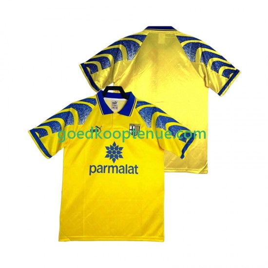 Thuis Retro Tenue van Parma 1995 1997 Heren Korte Mouw