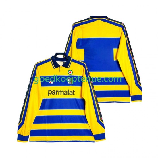Thuis Retro Tenue van Parma 2000 Heren 1999 Lange Mouw