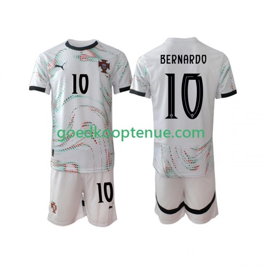 Uit Tenue van Portugal Bernardo Silva 10 Kind 2-13 jaar 2025-26 Korte Mouw Uit Tenue van Portugal Bernardo Silva 10 Kind 2-13 jaar 2025-26 Korte Mouw