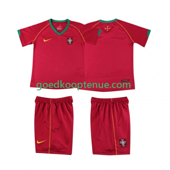 Thuis Retro Tenue van Portugal Kind 2-13 jaar 2006 Korte Mouw Thuis Retro Tenue van Portugal Kind 2-13 jaar 2006 Korte Mouw