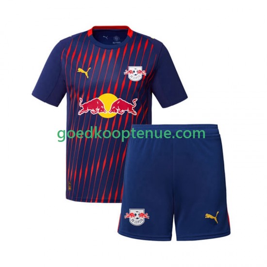 Uit Tenue van RB Leipzig Kind 2-13 jaar 2025-26 Korte Mouw Uit Tenue van RB Leipzig Kind 2-13 jaar 2025-26 Korte Mouw