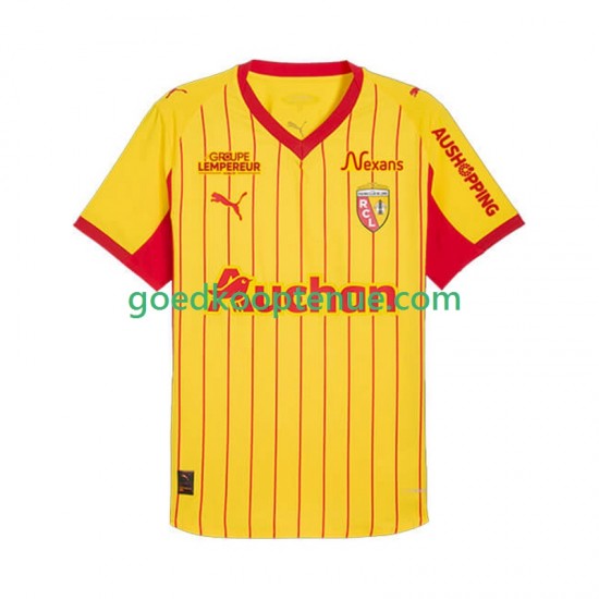 Thuis Tenue van RC Lens Heren 2025-26 Korte Mouw