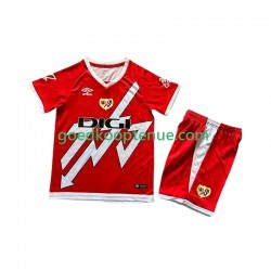 Thuis Tenue van Rayo Vallecano Kind 2-13 jaar 2024-25 Korte Mouw