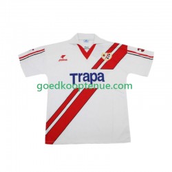 Thuis Retro Tenue van Rayo Vallecano 1997 Heren 1998 Korte Mouw