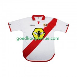 Thuis Retro Tenue van Rayo Vallecano 2000 2001 Heren Korte Mouw
