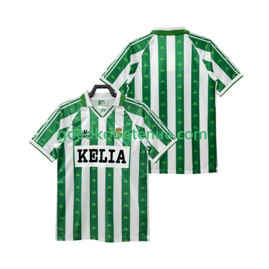 Thuis Retro Tenue van Real Betis 1995 1996 Heren Korte Mouw