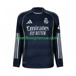 Uit Tenue van Real Madrid Heren 2025-26 Lange Mouw