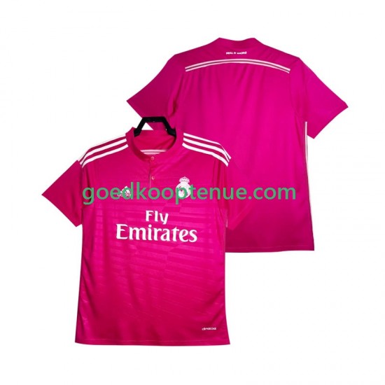 Uit Retro Tenue van Real Madrid 2014 2015 Heren Korte Mouw