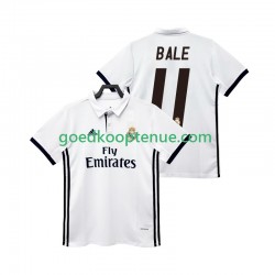 Thuis Retro Tenue van Real Madrid BALE 11 2017 2018 Heren Korte Mouw