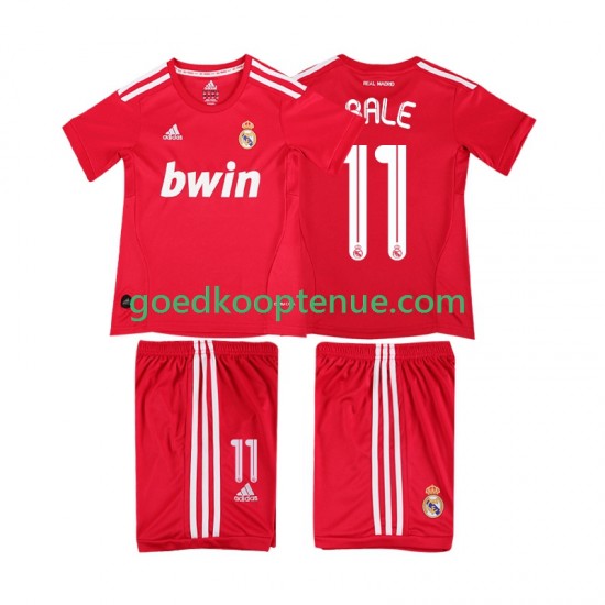 3de Retro Tenue van Real Madrid BALE 11 2012 Kind 2-13 jaar 2011 Korte Mouw