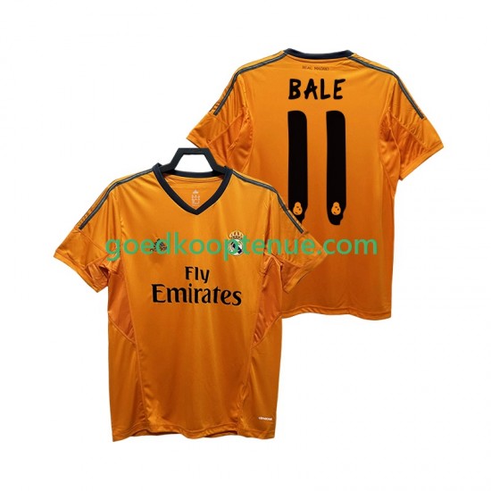 3de Retro Tenue van Real Madrid BALE 11 2013 2014 Heren Korte Mouw