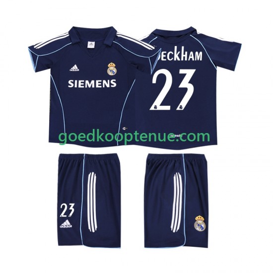 Uit Retro Tenue van Real Madrid BECKHAM 23 2005 Kind 2-13 jaar 2006 Korte Mouw Uit Retro Tenue van Real Madrid BECKHAM 23 2005 Kind 2-13 jaar 2006 Korte Mouw