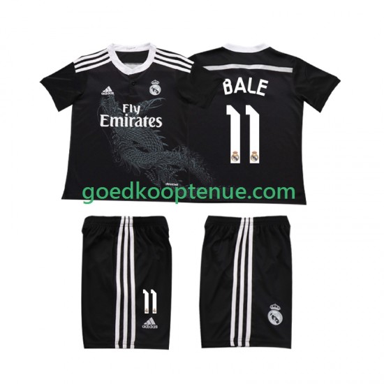 3de Retro Tenue van Real Madrid Bale 11 2014 Kind 2-13 jaar Korte Mouw