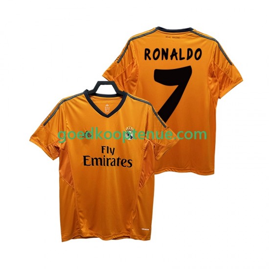 3de Retro Tenue van Real Madrid CRISTIANO RONALDO 7 2013 2014 Heren Korte Mouw