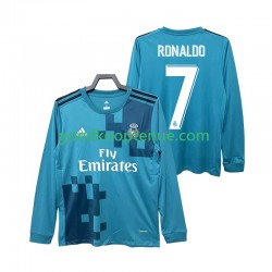 3de Retro Tenue van Real Madrid CRISTIANO RONALDO 7 2017 2018 Heren Lange Mouw