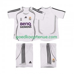 Thuis Retro Tenue van Real Madrid 2007 Kind 2-13 jaar 2006 Korte Mouw