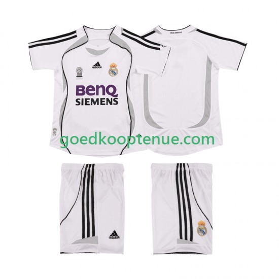 Thuis Retro Tenue van Real Madrid 2007 Kind 2-13 jaar 2006 Korte Mouw Thuis Retro Tenue van Real Madrid 2007 Kind 2-13 jaar 2006 Korte Mouw