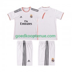 Thuis Retro Tenue van Real Madrid 2013 2014 Kind 2-13 jaar Korte Mouw
