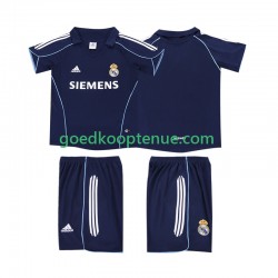 Uit Retro Tenue van Real Madrid 2005 Kind 2-13 jaar 2006 Korte Mouw