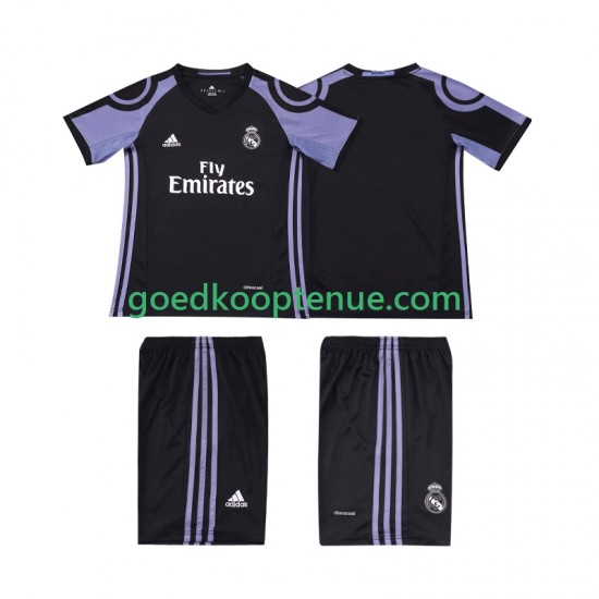 3de Retro Tenue van Real Madrid 2016 2017 Kind 2-13 jaar Korte Mouw 3de Retro Tenue van Real Madrid 2016 2017 Kind 2-13 jaar Korte Mouw