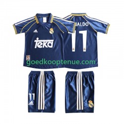 3de Retro Tenue van Real Madrid Cristiano Ronaldo 11 Kind 2-13 jaar 1998 1999 Korte Mouw