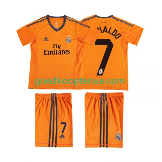3de Retro Tenue van Real Madrid Cristiano Ronaldo 7 2013 2014 Kind 2-13 jaar Korte Mouw