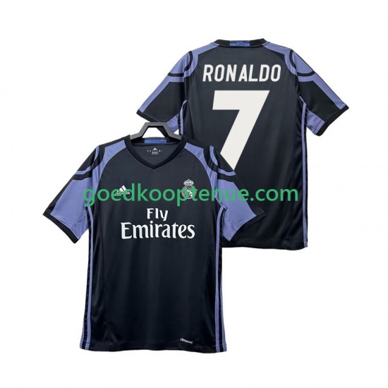 3de Retro Tenue van Real Madrid Cristiano Ronaldo 7 2016 2017 Heren Korte Mouw