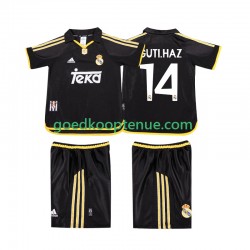 Uit Retro Tenue van Real Madrid GUTI.HAZ 14 2001 Kind 2-13 jaar 1999 Korte Mouw