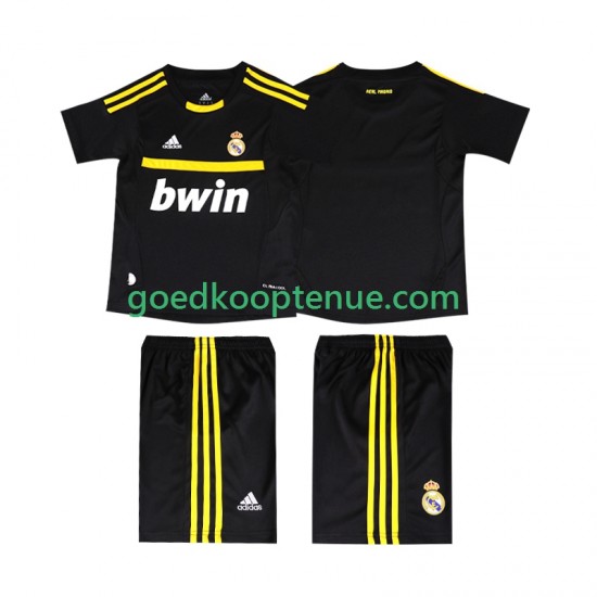 Thuis Retro Tenue van Real Madrid Keepersshirt -2012 Kind 2-13 jaar 2011 Korte Mouw