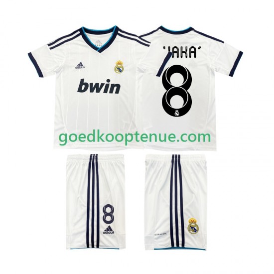 Thuis Retro Tenue van Real Madrid KAKA 8 2012 2013 Kind 2-13 jaar Korte Mouw