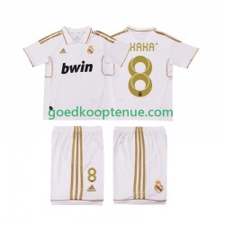 Thuis Retro Tenue van Real Madrid KAKA 8 2012 Kind 2-13 jaar 2011 Korte Mouw