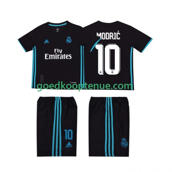 Uit Retro Tenue van Real Madrid Modric 10 2017 2018 Kind 2-13 jaar Korte Mouw Uit Retro Tenue van Real Madrid Modric 10 2017 2018 Kind 2-13 jaar Korte Mouw