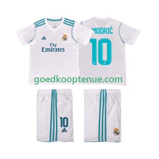 Thuis Retro Tenue van Real Madrid Modric 10 2017 2018 Kind 2-13 jaar Korte Mouw Thuis Retro Tenue van Real Madrid Modric 10 2017 2018 Kind 2-13 jaar Korte Mouw