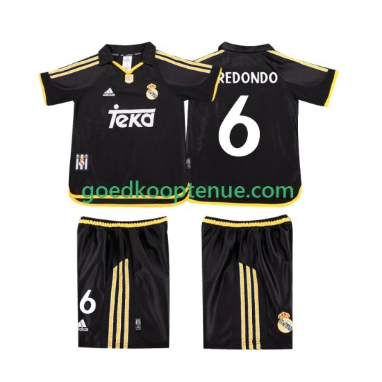 Uit Retro Tenue van Real Madrid REDONDO 6 2001 Kind 2-13 jaar 1999 Korte Mouw Uit Retro Tenue van Real Madrid REDONDO 6 2001 Kind 2-13 jaar 1999 Korte Mouw