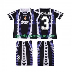 3de Retro Tenue van Real Madrid ROBERTO CARLOS 3 1997 Kind 2-13 jaar 1998 Korte Mouw