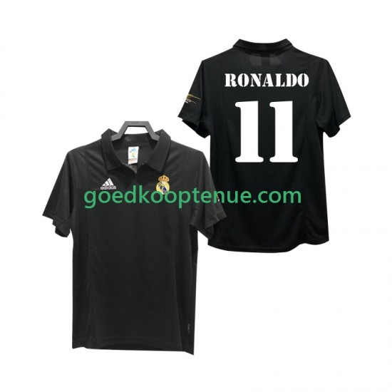 Uit Retro Tenue van Real Madrid RONALDO 11 2003 Heren 2002 Korte Mouw