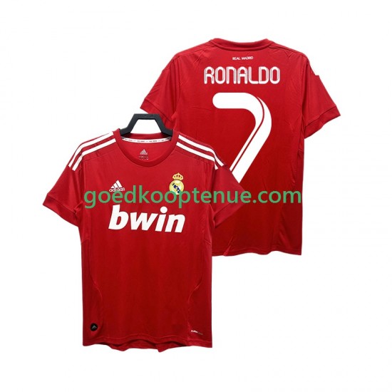 3de Retro Tenue van Real Madrid RONALDO 7 2012 Heren 2011 Korte Mouw
