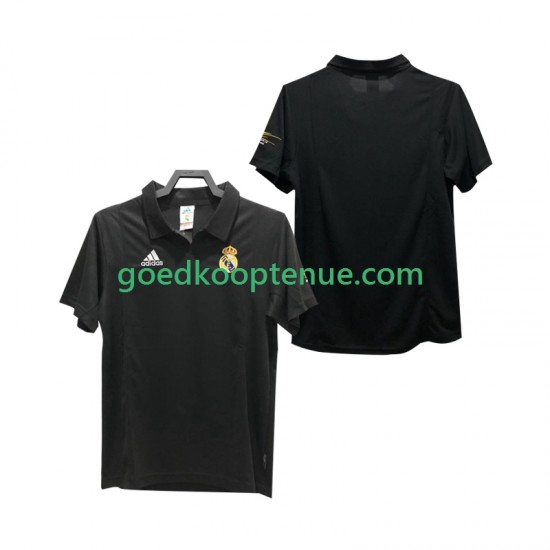 Uit Retro Tenue van Real Madrid 2003 Heren 2002 Korte Mouw