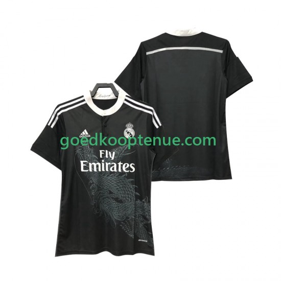 Uit Retro Tenue van Real Madrid 2014 2015 Heren Korte Mouw