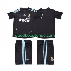 Uit Retro Tenue van Real Madrid 2009 Kind 2-13 jaar 2010 Korte Mouw