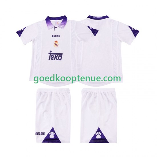 Thuis Retro Tenue van Real Madrid 1997 Kind 2-13 jaar 1998 Korte Mouw Thuis Retro Tenue van Real Madrid 1997 Kind 2-13 jaar 1998 Korte Mouw