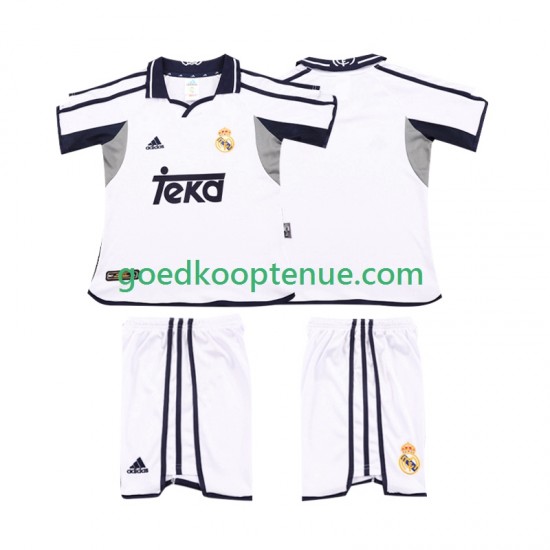 Thuis Retro Tenue van Real Madrid 2001 Kind 2-13 jaar 2002 Korte Mouw Thuis Retro Tenue van Real Madrid 2001 Kind 2-13 jaar 2002 Korte Mouw