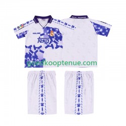 3de Retro Tenue van Real Madrid 1996 1997 Kind 2-13 jaar Korte Mouw
