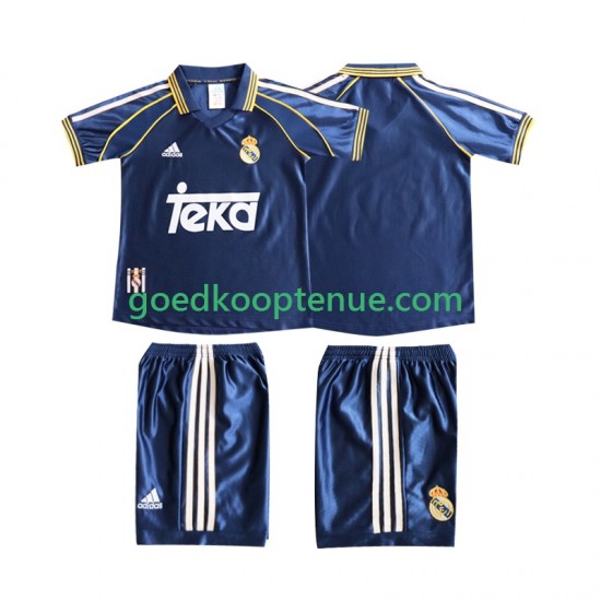 3de Retro Tenue van Real Madrid Kind 2-13 jaar 1998 1999 Korte Mouw 3de Retro Tenue van Real Madrid Kind 2-13 jaar 1998 1999 Korte Mouw