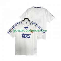 Thuis Retro Tenue van Real Madrid 1996 1997 Heren Korte Mouw